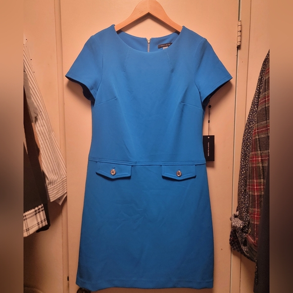 BNWT Tommy Hilfiger Blue Dress - Picture 2 of 6